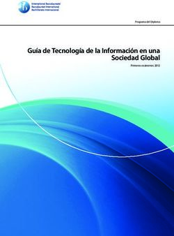 Guía de Tecnología de la Información en una Sociedad Global