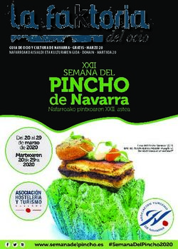 GUIA DE OCIO Y CULTURA DE NAVARRA GRATIS MARZO 20 NAFARROAKO AISIALDI ETA KULTURAREN GIDA DOHAIN MARTXOA 20 - La Faktoria del ocio