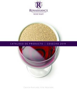 RENAISSANCE - CATALOGO DE PRODUCTO COSECHA 2019 - Ciencia Avanzada. Arte Mejorado.