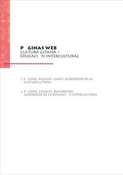 P&aacute;ginas web CULTURA GITANA / EDUCACI&Oacute;N INTERCULTURAL - P&Aacute;GINAS, enlaces, chats, alrededor de la cultura gitana