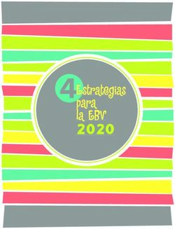 2020 Estrategias para la EBV - LifeWay EBV 2020
