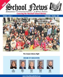 Covering the Newhall School District - Education + Communication = A Better Nation