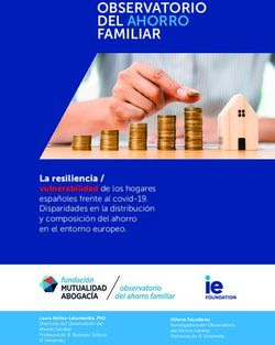 OBSERVATORIO DEL AHORRO FAMILIAR