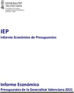 IEP Informe Económico de Presupuestos - Informe Económico - Conselleria d'Economia Sostenible ...