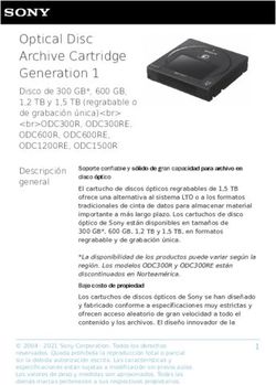 Optical Disc Archive Cartridge Generation
