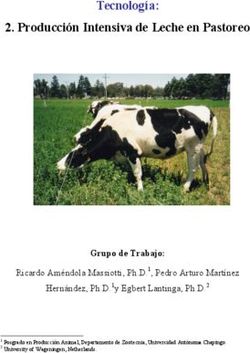 Tecnolog&iacute;a: 2. Producci&oacute;n Intensiva de Leche en Pastoreo