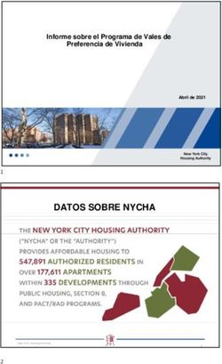 DATOS SOBRE NYCHA (1) - DATOS SOBRE NYCHA (1) - Informe sobre el Programa de Vales de Preferencia de Vivienda - NYC.gov
