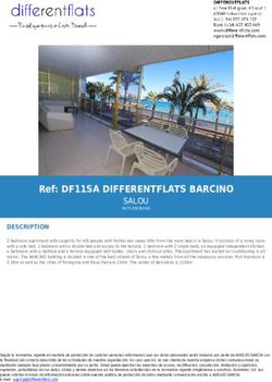 Ref: DF11SA DIFFERENTFLATS BARCINO - SALOU