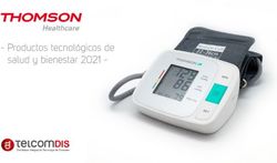 Productos tecnol&oacute;gicos de salud y bienestar 2021 - Telcomdis