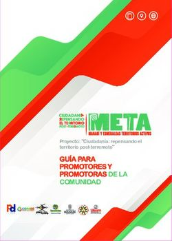 GU&Iacute;A PARA PROMOTORES Y PROMOTORAS DE LA COMUNIDAD - Proyecto: "Ciudadan&iacute;a: repensando el territorio post-terremoto" - Fundacion Somos ...