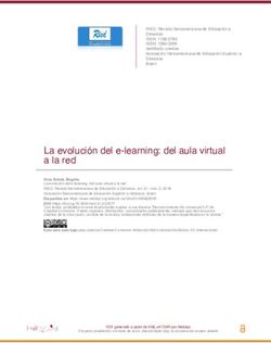La evoluci&oacute;n del e-learning: del aula virtual a la red - Redalyc