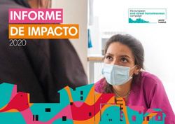 INFORME DE IMPACTO 2020 - World Habitat