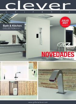 JULIO 2021 Bath & Kitchen - COLLECTION 2021 - Grupo FYCE