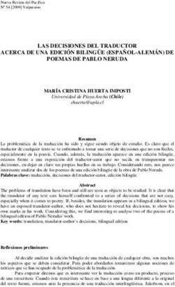LAS DECISIONES DEL TRADUCTOR ACERCA DE UNA EDICI&Oacute;N BILING&Uuml;E (ESPA&Ntilde;OL-ALEM&Aacute;N) DE POEMAS DE PABLO NERUDA
