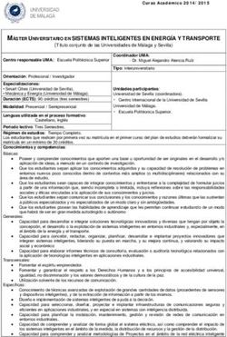 MÁSTER UNIVERSITARIO EN SISTEMAS INTELIGENTES EN ENERGÍA Y TRANSPORTE