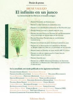 El infinito en un junco - IRENE VALLEJO Dosier de prensa - Ediciones Siruela