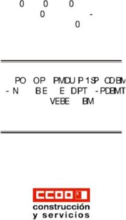 COMISIONES OBRERAS DE CONSTRUCCIÓN Y SERVICIOS - 2018-2021 Convenio Colectivo Provincial Limpieza de Edificios y Locales