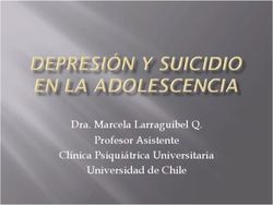 Dra. Marcela Larraguibel Q. Profesor Asistente Cl&iacute;nica Psiqui&aacute;trica Universitaria Universidad de Chile