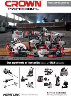 Gran experiencia en fabricación. Somos un GRAN fabricante - FOLLETO PRIMAVERA - VERANO 2020 - Solsanz