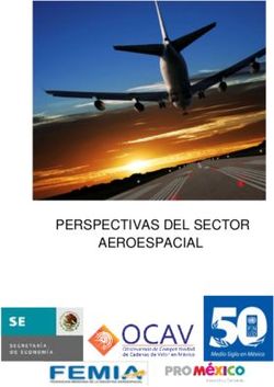 PERSPECTIVAS DEL SECTOR AEROESPACIAL - Portal www.gob.mx