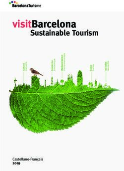 Sustainable Tourism - Castellano-Fran&ccedil;ais