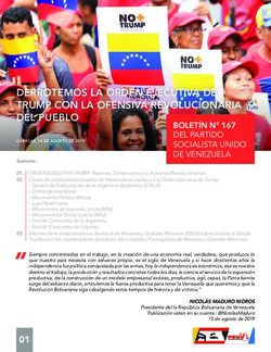 DERROTEMOS LA ORDEN EJECUTIVA DE TRUMP CON LA OFENSIVA REVOLUCIONARIA DEL PUEBLO - Psuv