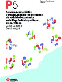 P6 Servicios comerciales y atractividad de los pol&iacute;gonos de actividad econ&oacute;mica en la Regi&oacute;n Metropolitana de Barcelona Carlos Carrasco David ...