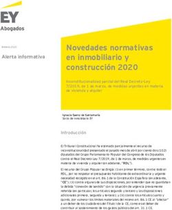 Novedades normativas en inmobiliario y construcci&oacute;n 2020 - EY