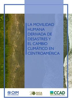 LA MOVILIDAD HUMANA DERIVADA DE DESASTRES Y EL CAMBIO CLIM&Aacute;TICO EN CENTROAM&Eacute;RICA