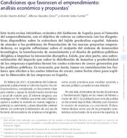 Condiciones que favorecen el emprendimiento: análisis económico y propuestas* - Funcas