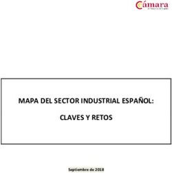 MAPA DEL SECTOR INDUSTRIAL ESPAÑOL: CLAVES Y RETOS - Cámara de ...