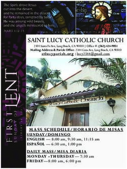 SAINT LUCY CATHOLIC CHURCH - cloudfront.net