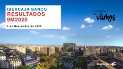 RESULTADOS 9M2020 IBERCAJA BANCO - 4 de Noviembre de 2020