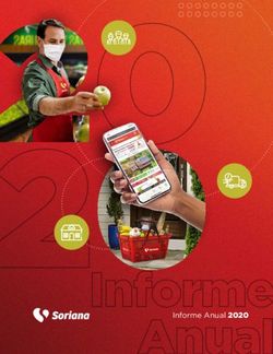 Informe Anual 2020 - Organizaci&oacute;n Soriana