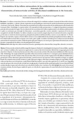Caracter&iacute;sticas de los talleres extraescolares de los establecimientos educacionales de la Araucan&iacute;a, Chile Characteristics of extracurricular ...