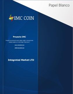 Papel Blanco - Integrated Market LTD Proyecto IMC - IMC Project