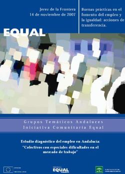Estudio diagnóstico del empleo en Andalucía: "Colectivos con especiales dificultades en el mercado de trabajo"