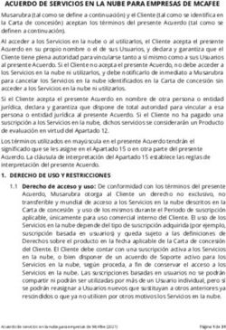 ACUERDO DE SERVICIOS EN LA NUBE PARA EMPRESAS DE MCAFEE