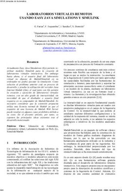 LABORATORIOS VIRTUALES REMOTOS USANDO EASY JAVA SIMULATIONS Y SIMULINK
