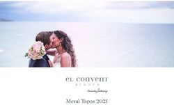 Menú Tapas 2021 - Jubany Events