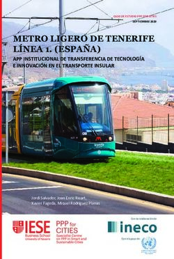 METRO LIGERO DE TENERIFE L&Iacute;NEA 1. (ESPA&Ntilde;A) - IESE ...