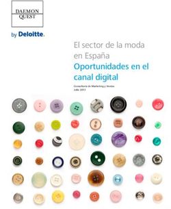 El sector de la moda en España Oportunidades en el canal digital