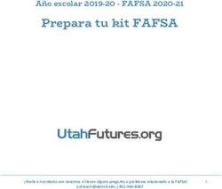 Prepara tu kit FAFSA A&ntilde;o escolar 2019-20 - FAFSA 2020-21 - Ponte en contacto con nosotros si tienes alguna pregunta o problema relacionado a la ...