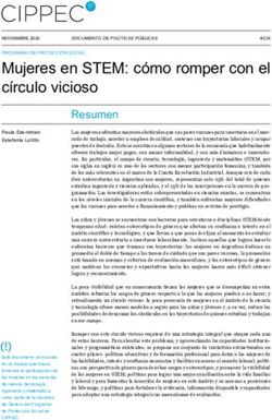 Mujeres en STEM: c&oacute;mo romper con el c&iacute;rculo vicioso - CIPPEC