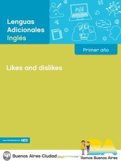 Lenguas Adicionales Ingl&eacute;s - Likes and dislikes Primer a&ntilde;o - Contenedor Digital