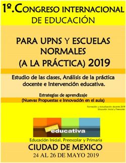 (A LA PRÁCTICA) 2019 DE EDUCACIÓN PARA UPNS Y ESCUELAS NORMALES
