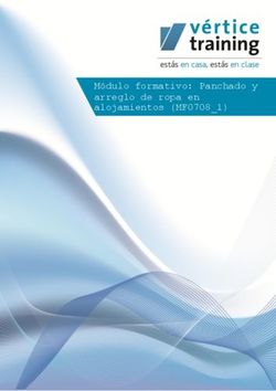 Módulo formativo: Panchado y arreglo de ropa en alojamientos (MF0708_1)