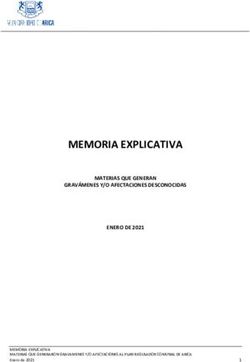 MEMORIA EXPLICATIVA - Municipalidad de Arica