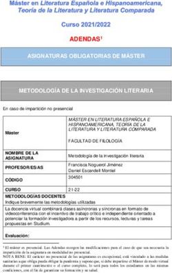 ADENDAS1 ASIGNATURAS OBLIGATORIAS DE M&Aacute;STER METODOLOG&Iacute;A DE LA INVESTIGACI&Oacute;N LITERARIA
