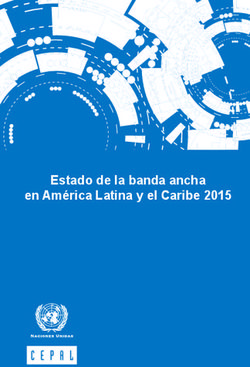 Estado de la banda ancha en América Latina y el Caribe 2015